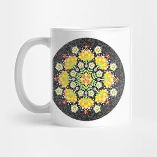 Flower Crown Mandala Mug